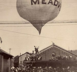 Alic Thruston Meadville Labor Day 1908 flight
