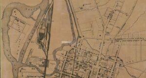 1865 Meadville Map Meadville Island