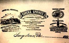 1890s Ad-Saegertown Inn