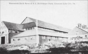 Huidekoper Mammouth Stock Barns