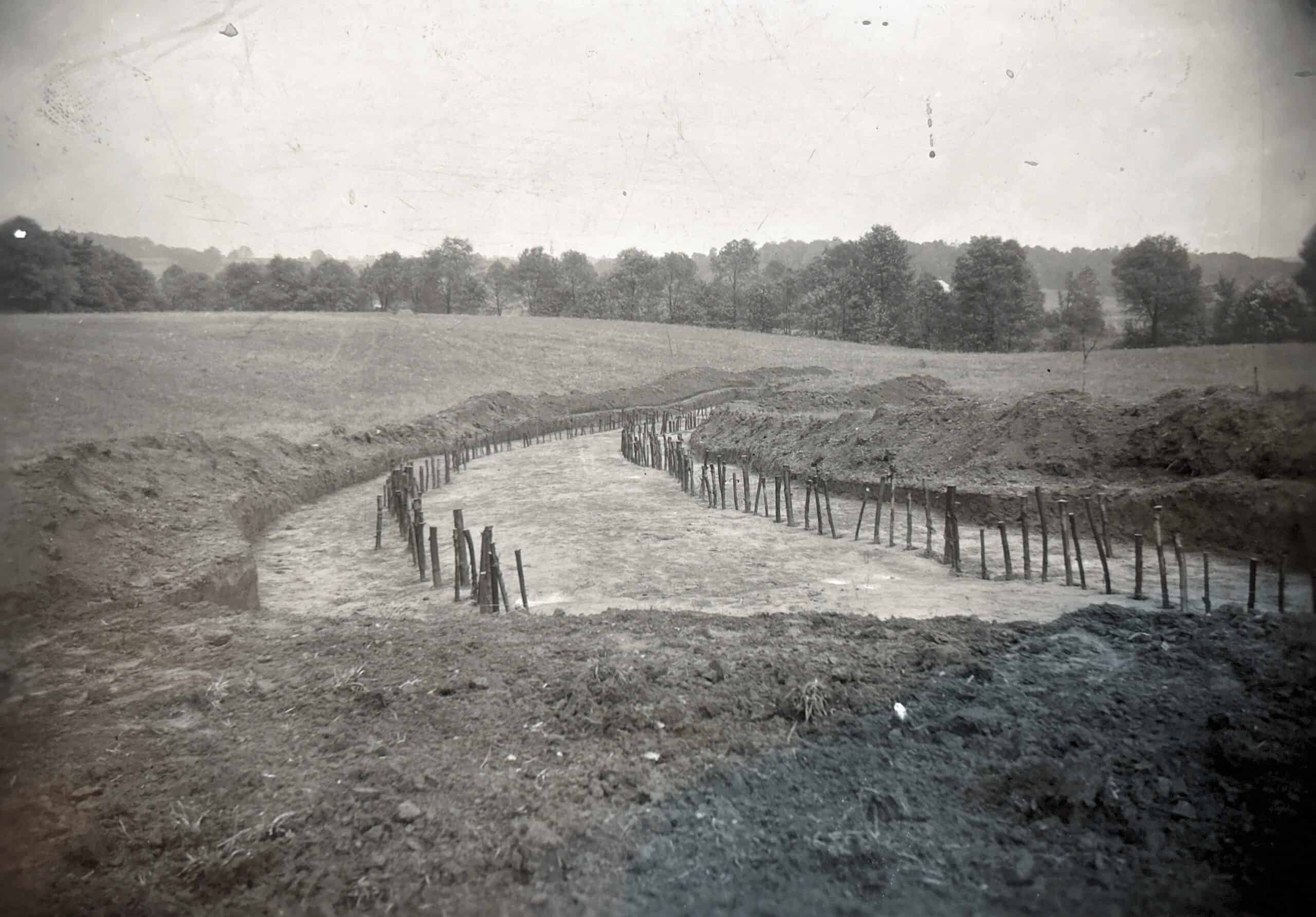 Photographs of the McFate Archeological Dig near Cochranton, Pennsylvania. Collection of the Crawford County Historical Society