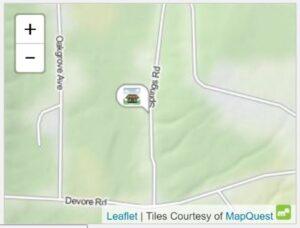 Oakwood Park Meadville PA Map Location 2