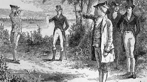 Aaron Burr and Alexander Hamilton Duel